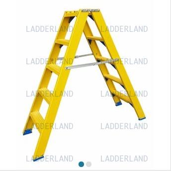 dubbele trapladder fiber
