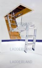 Aluminium zoldertrap in 3 delen.
