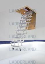 Zig-zag trap met mechaniek zonder kast.