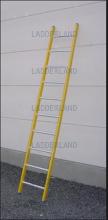 Fiber ladder met alu sporte